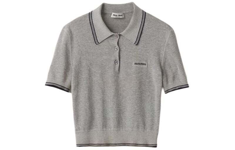Рубашка поло женская серая Miu Miu, Серый, Рубашка поло женская серая Miu Miu
Рубашка поло женская серая Miu Miu, Серый, Рубашка поло женская серая Miu Miu