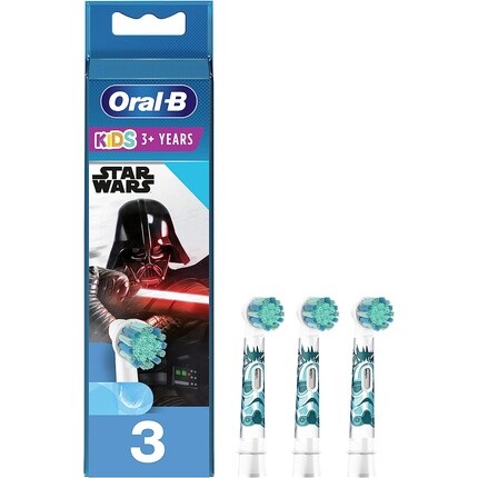 Сменная насадка для детской щетки Star Wars, 3 шт. в упаковке Oral-B
Сменная насадка для детской щетки Star Wars, 3 шт. в упаковке Oral-B