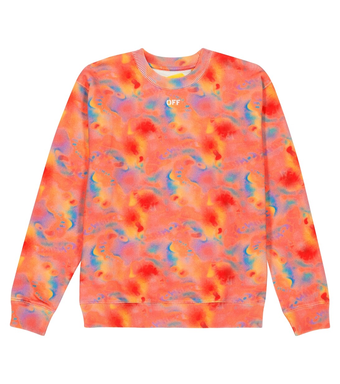 Хлопковая толстовка Off-White, белый
Хлопковая толстовка Off-White, белый