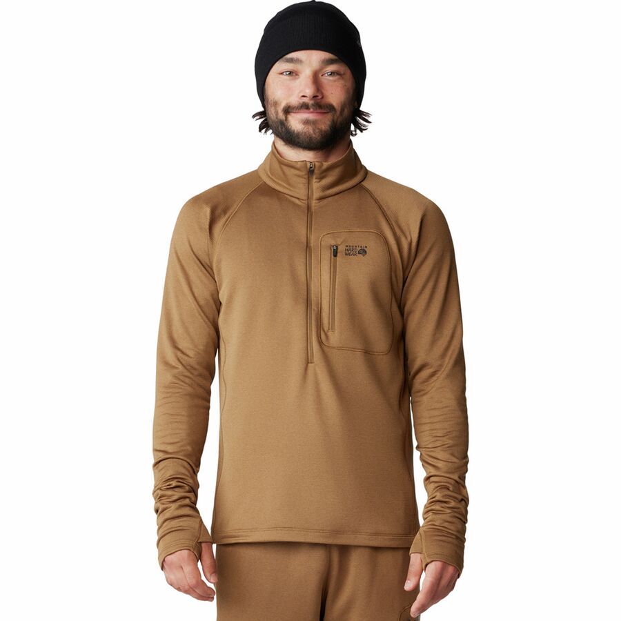 Мужская толстовка Glacial Trail с застежкой-молнией до середины груди Mountain Hardwear Mountain Hardwear, Corozo Nut
Мужская толстовка Glacial Trail с застежкой-молнией до середины груди Mountain Hardwear Mountain Hardwear, Corozo Nut