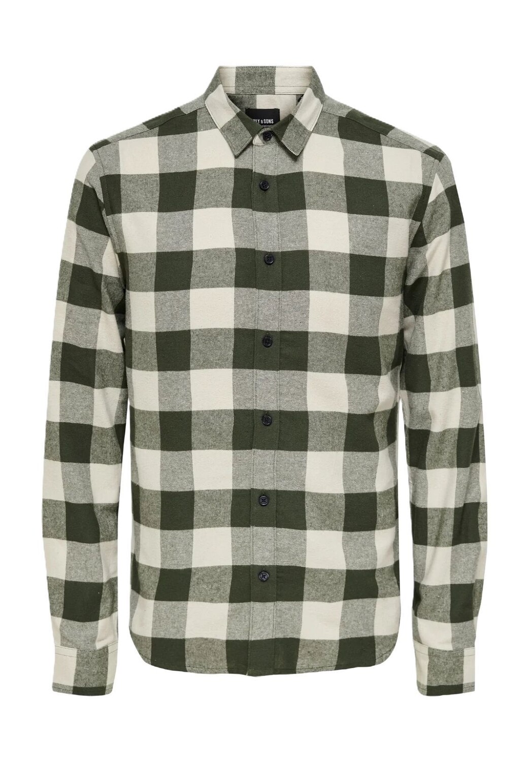 Фланелевая рубашка, приталенный крой, длинный рукав, воротник Кент, мужская ONLY & SONS, цвет 192820001 Forest
Фланелевая рубашка, приталенный крой, длинный рукав, воротник Кент, мужская ONLY & SONS, цвет 192820001 Forest