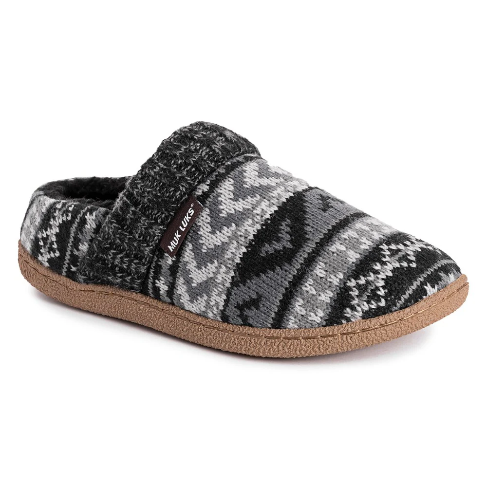 Тапочки-Сабо Марсель Muk Luks, черный 
Тапочки-Сабо Марсель Muk Luks, черный