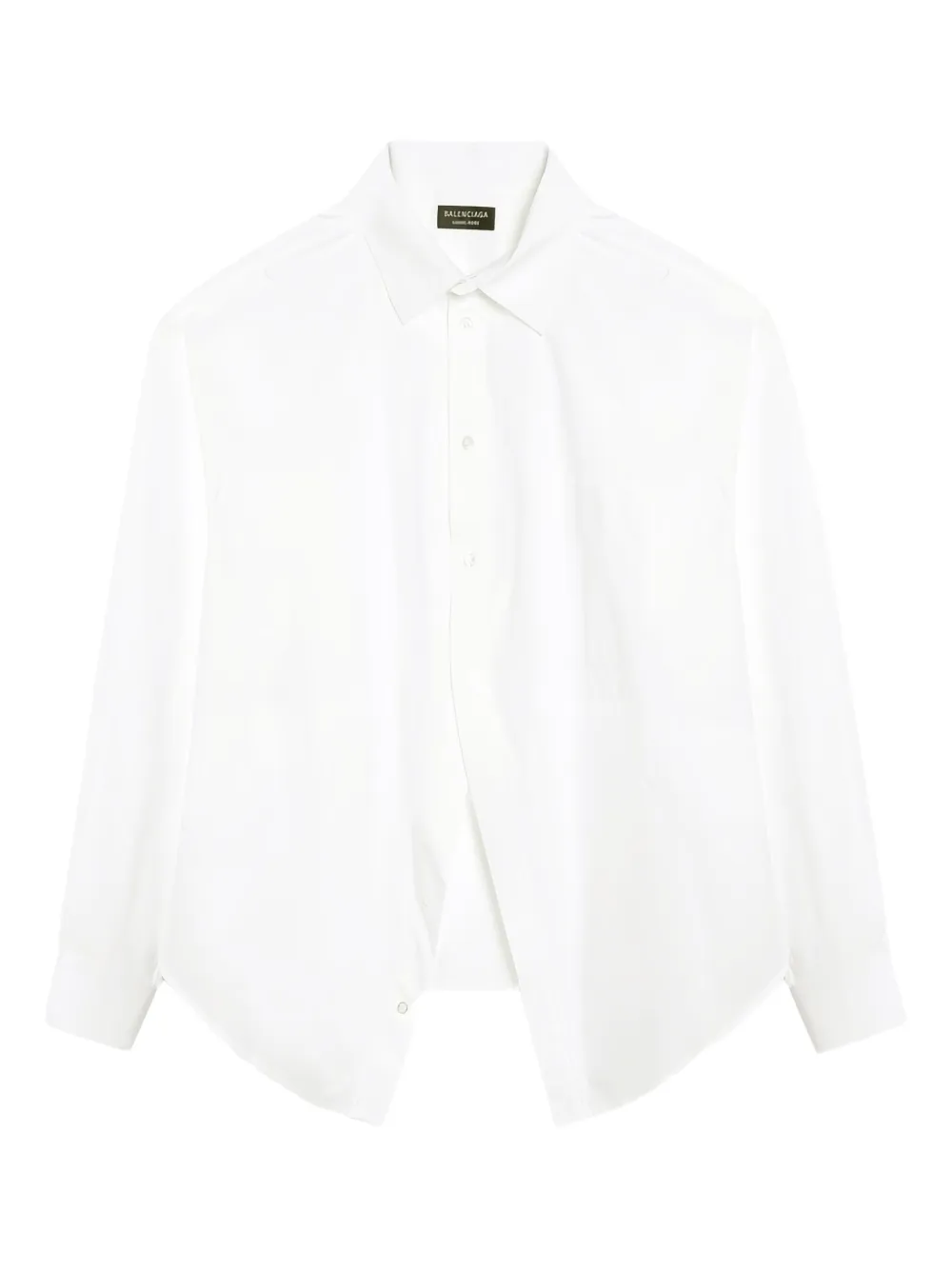 Рубашка с разрезом спереди BALENCIAGA, белый
Рубашка с разрезом спереди BALENCIAGA, белый