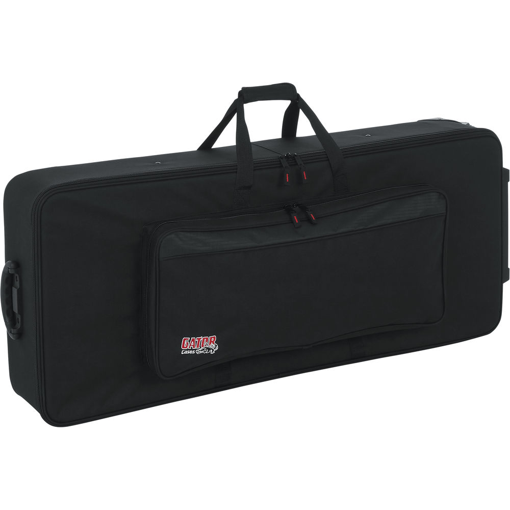 Gator GK-61 Keyboard Case with Wheels for 61-Note Keyboard GK-61
Gator GK-61 Keyboard Case with Wheels for 61-Note Keyboard GK-61