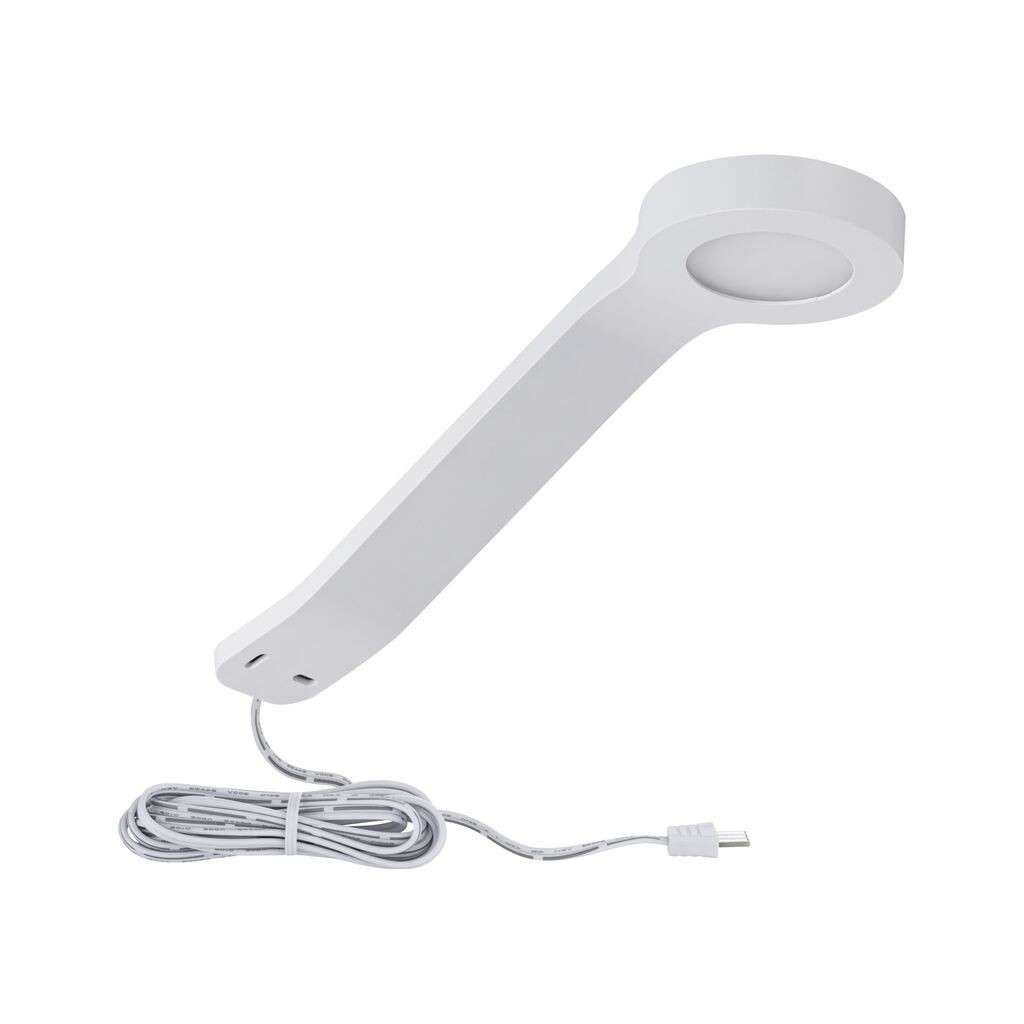 Мебельный светильник Paulmann Clever Connect Tunable White 2W 100 lm 2700- 6500 K теплый белый-дневной белый ВxШxГ 35x70x245 мм Spot Mike белый 12В
Мебельный светильник Paulmann Clever Connect Tunable White 2W 100 lm 2700- 6500 K теплый белый-дневной белый ВxШxГ 35x70x245 мм Spot Mike белый 12В