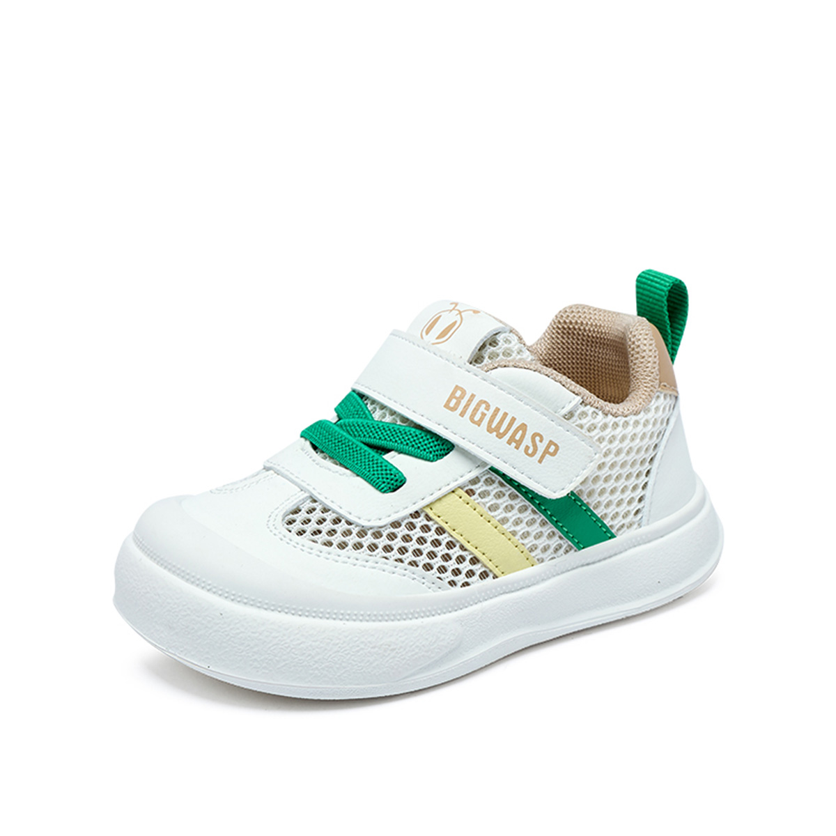 Детская обувь для младенцев и малышей BIG WASP, белый/зеленый
Детская обувь для младенцев и малышей BIG WASP, белый/зеленый