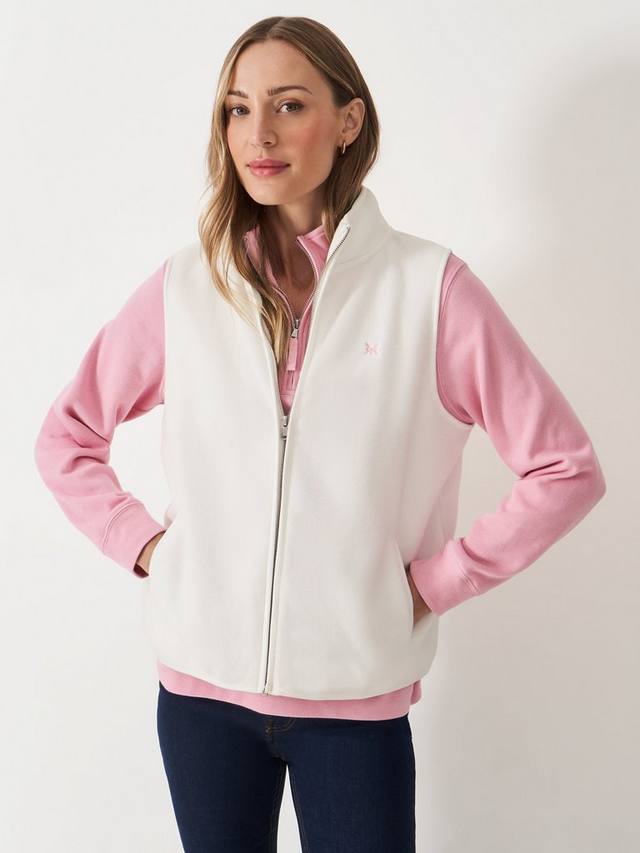 Микрофлисовая безрукавка с молнией и фигурным краем Crew Clothing
Микрофлисовая безрукавка с молнией и фигурным краем Crew Clothing