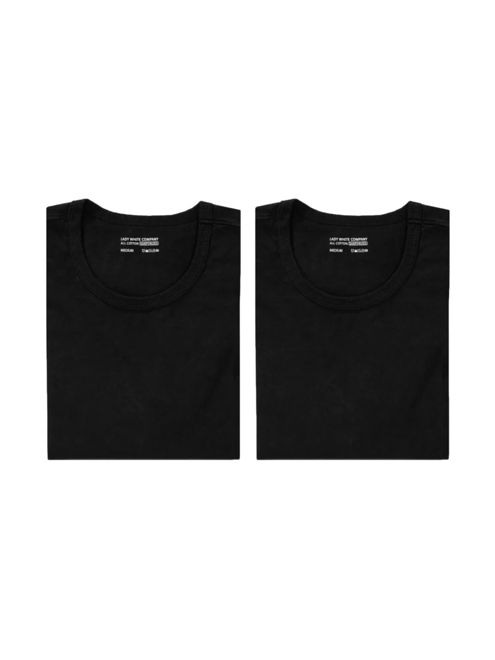 Комплект из двух футболок Lady White Co., черный
Комплект из двух футболок Lady White Co., черный