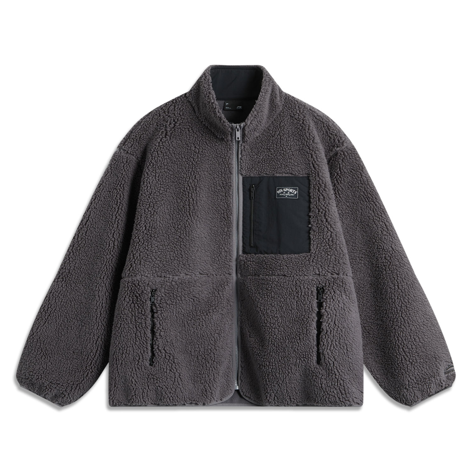 LINING Спортивная модная куртка с бархатистой текстурой унисекс дымчато-чернильный серый, Smoky Ink Gray
LINING Спортивная модная куртка с бархатистой текстурой унисекс дымчато-чернильный серый, Smoky Ink Gray