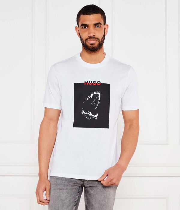 Футболка доберо Regular fit Hugo, белый
Футболка доберо Regular fit Hugo, белый