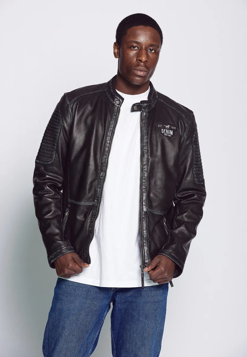 Кожаная куртка МУСТАНГ "3102050" Mustang, черный
Кожаная куртка МУСТАНГ "3102050" Mustang, черный