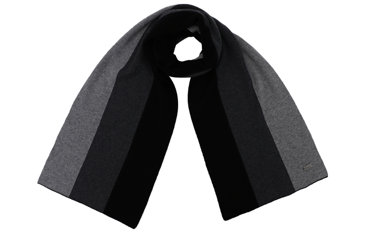 Шарф из овечьей шерсти вязаный Unisex ELLE, classic черный серый
Шарф из овечьей шерсти вязаный Unisex ELLE, classic черный серый