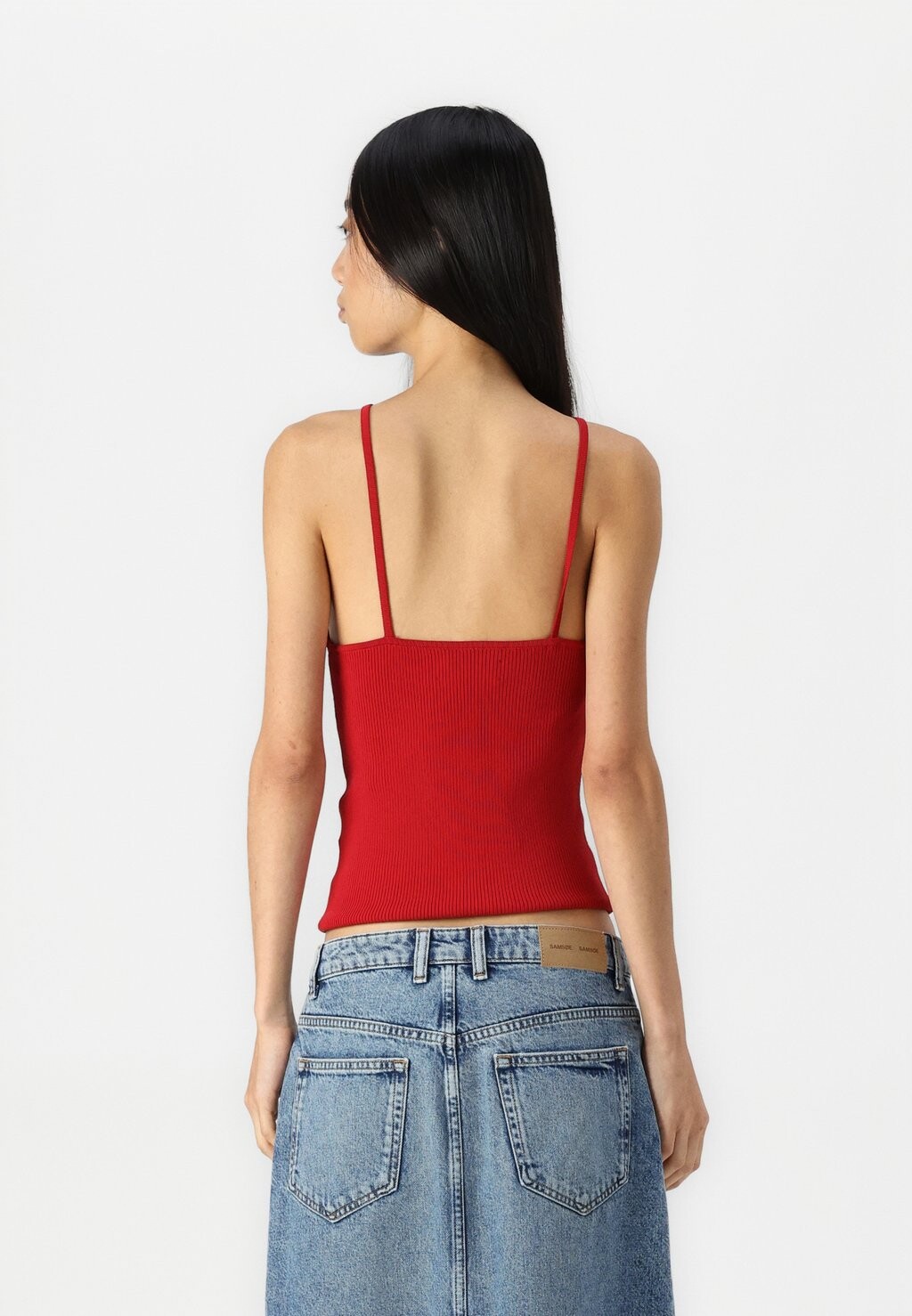 Топ NINA Samsøe Samsøe, красный 
Топ NINA Samsøe Samsøe, красный