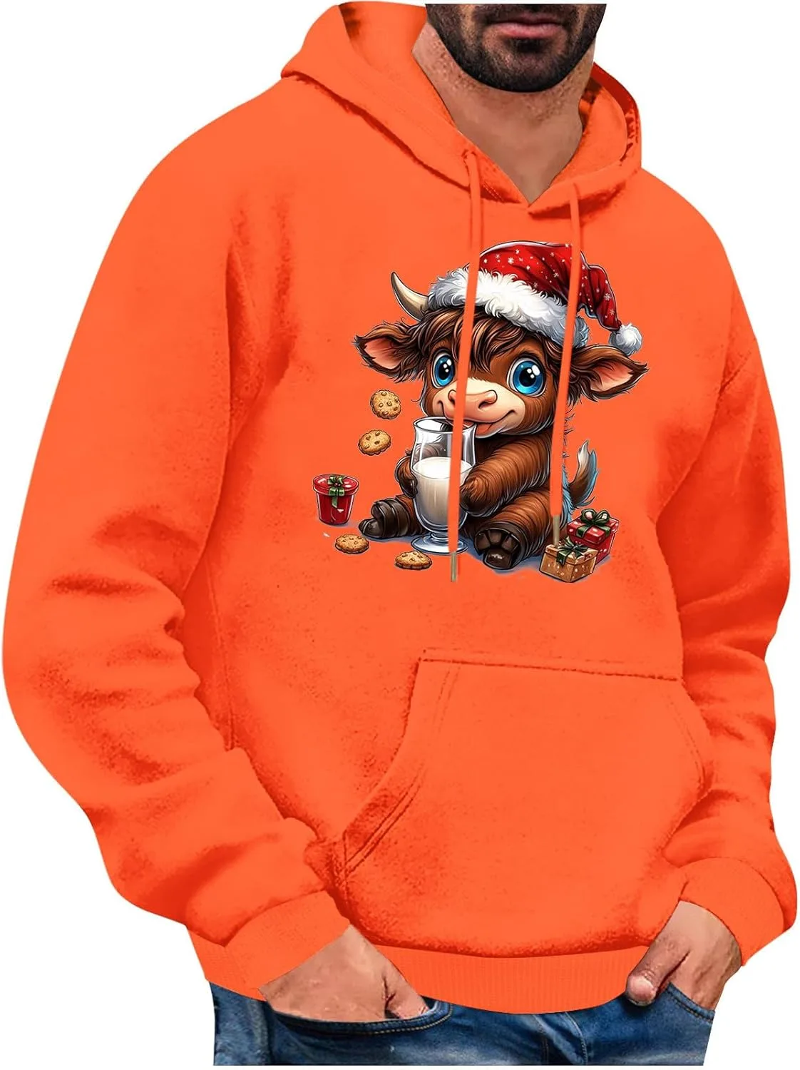 Толстовка с оленем и хлебом для мужчин
Толстовка с оленем и хлебом для мужчин