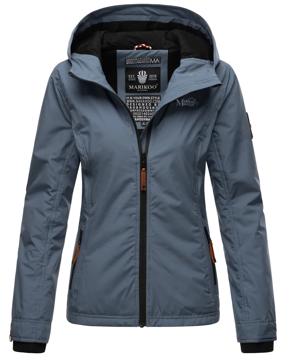 Куртка Marikoo Outdoor "Blackberry", спортивная переходная куртка с капюшоном, синий
Куртка Marikoo Outdoor "Blackberry", спортивная переходная куртка с капюшоном, синий