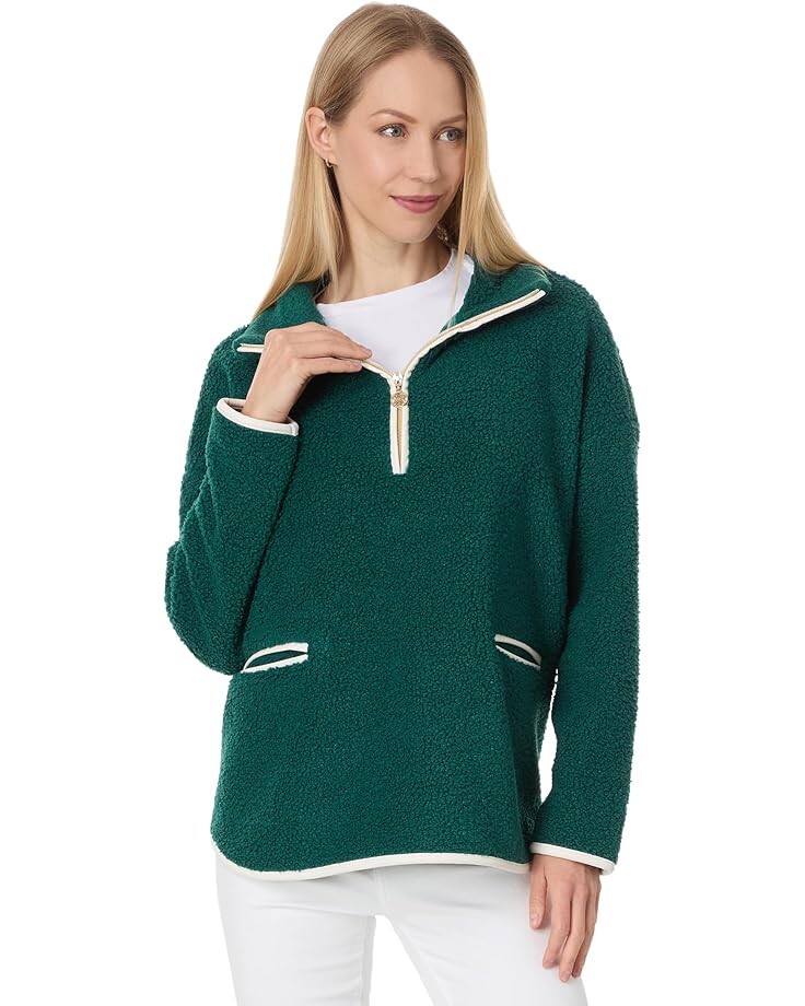 Свитер Lilly Pulitzer Soreen Sherpa Popover, цвет Villa Green
Свитер Lilly Pulitzer Soreen Sherpa Popover, цвет Villa Green