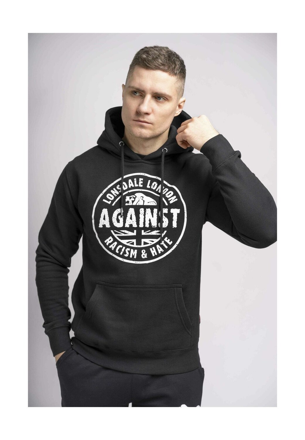 Мужская толстовка с капюшоном приталенного кроя LINFORD LONSDALE, черный
Мужская толстовка с капюшоном приталенного кроя LINFORD LONSDALE, черный