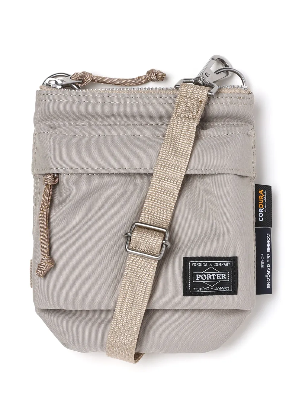 Сумка на плечо из коллаборации с Porter Comme des Garçons Homme, нейтральный
Сумка на плечо из коллаборации с Porter Comme des Garçons Homme, нейтральный