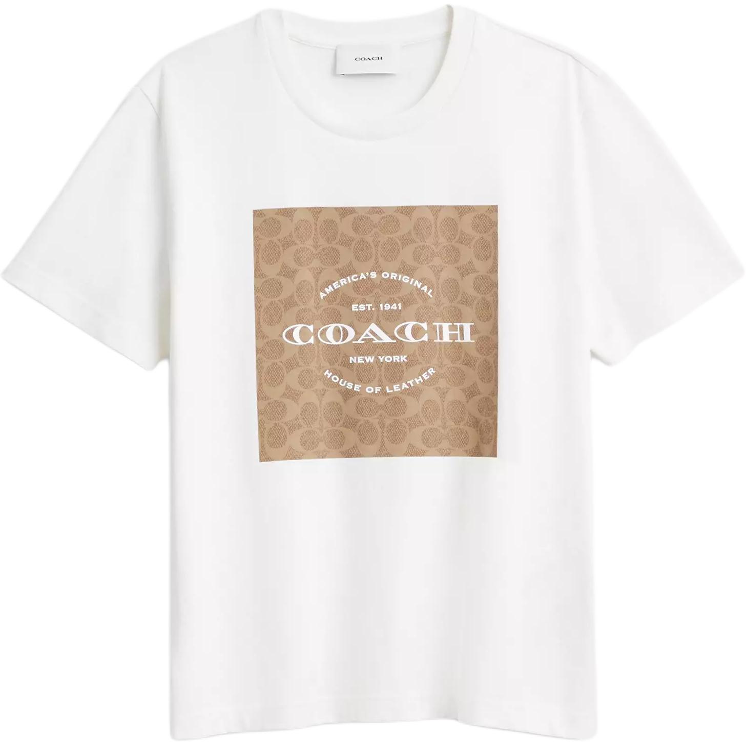 Футболка FW25 Regular женская COACH, белый
Футболка FW25 Regular женская COACH, белый