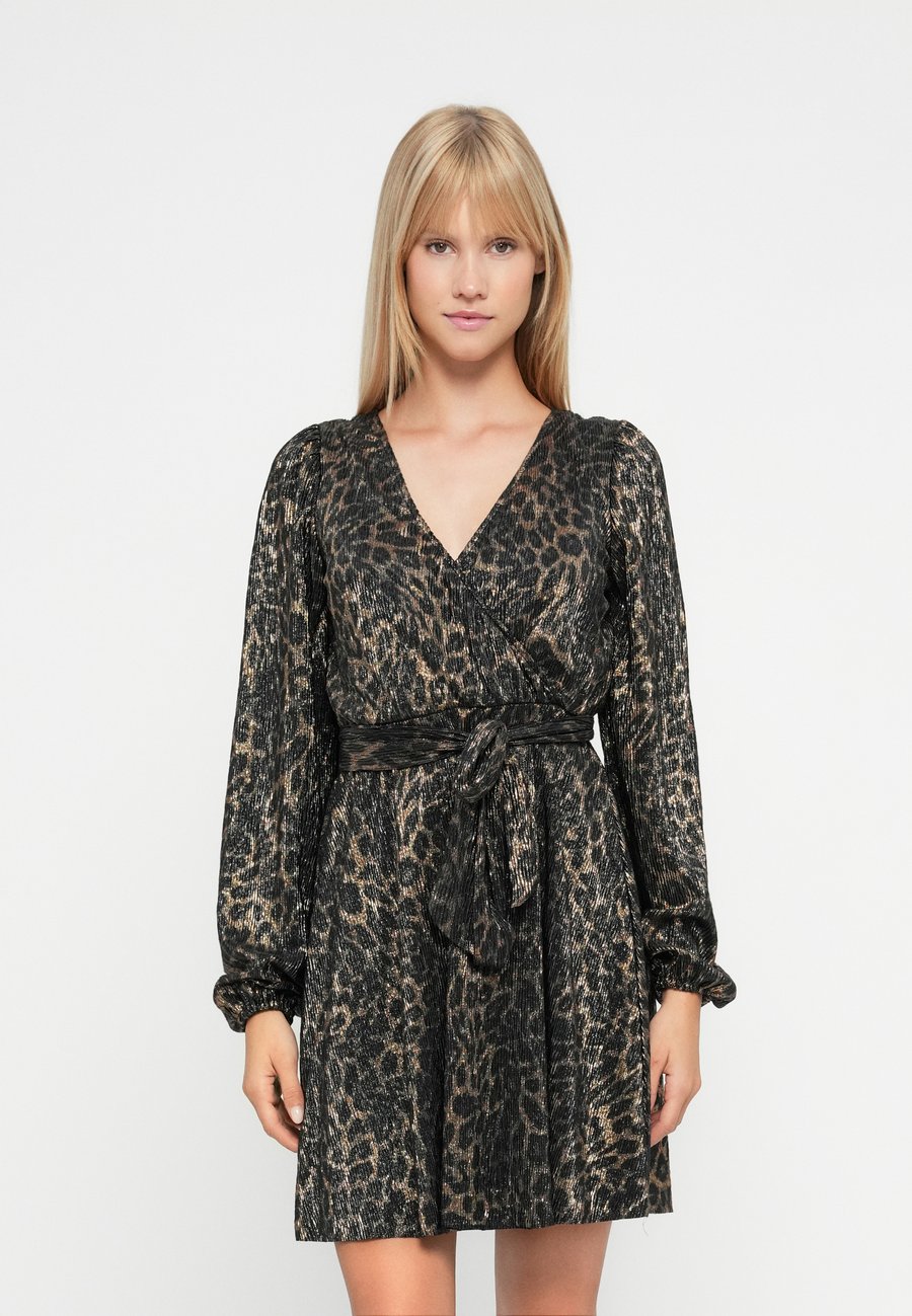 Платье ONLY ONLLULA SHINE WRAP DRESS, Black /Black
Платье ONLY ONLLULA SHINE WRAP DRESS, Black /Black