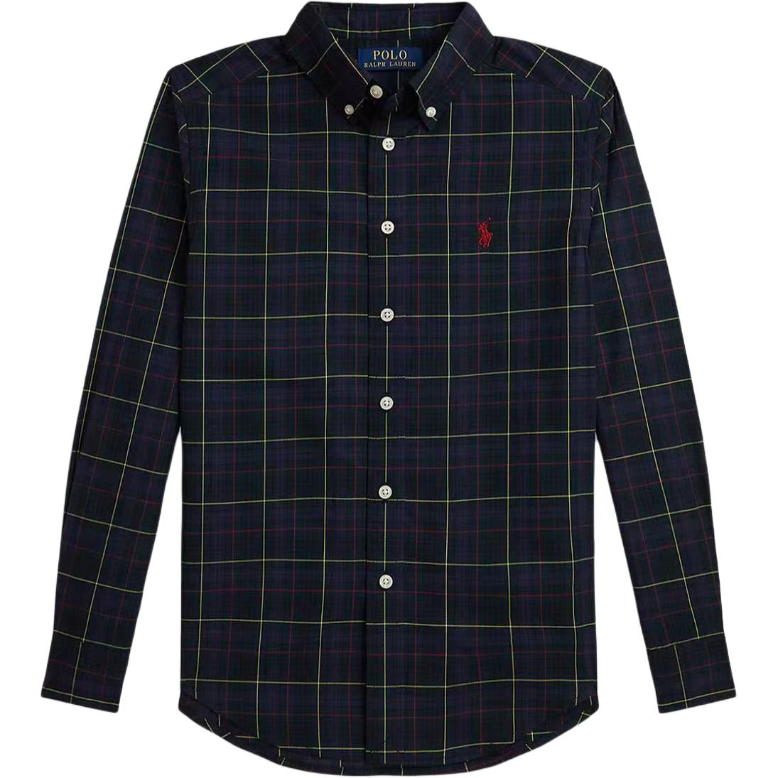 Детская клетчатая рубашка для осени и весны Polo Ralph Lauren, мультиколор
Детская клетчатая рубашка для осени и весны Polo Ralph Lauren, мультиколор