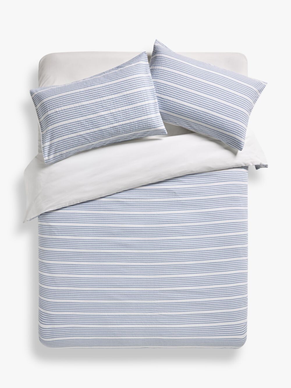 Комплект пододеяльников из хлопчатобумажного хлопка John Lewis Pacific Stripe Super King
Комплект пододеяльников из хлопчатобумажного хлопка John Lewis Pacific Stripe Super King