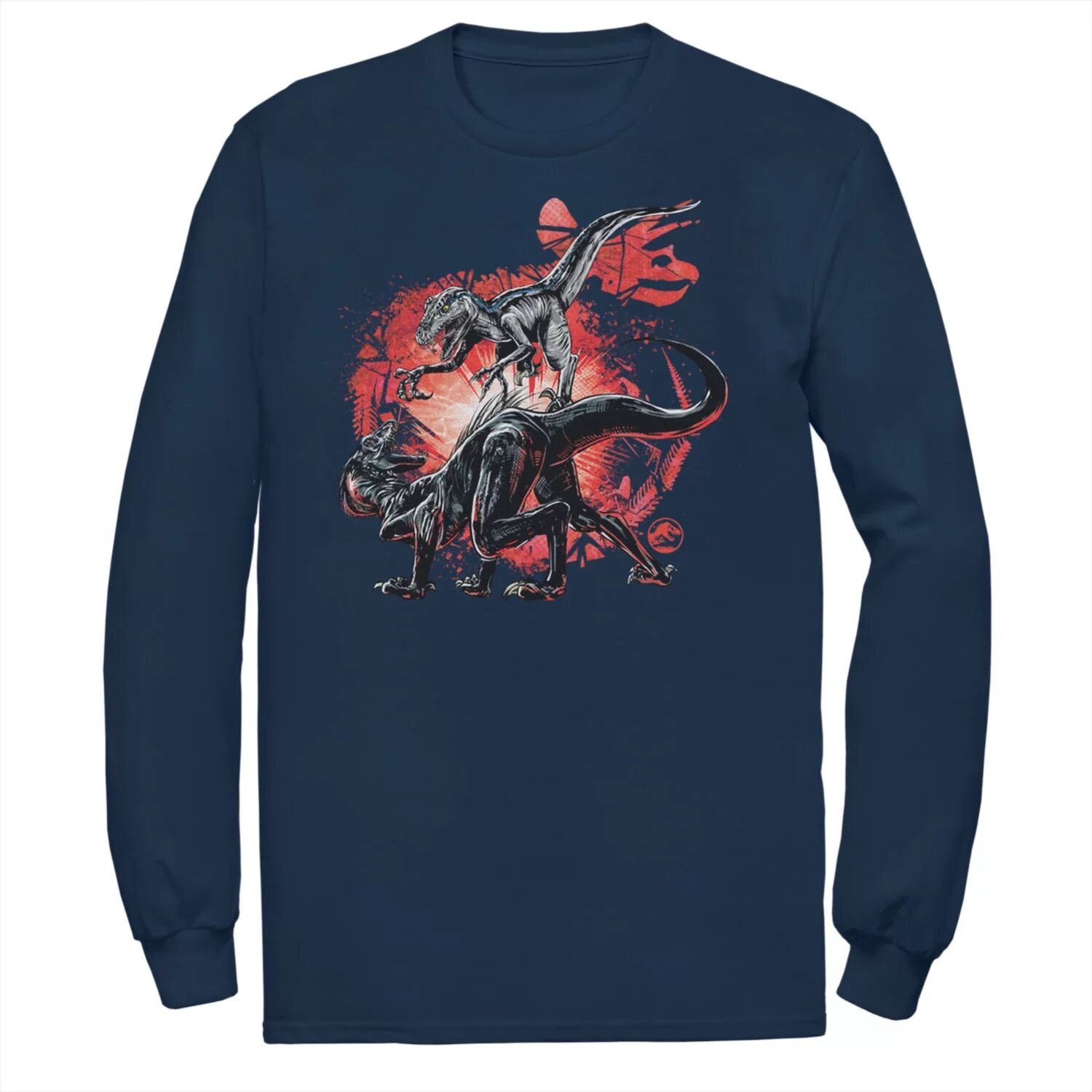 Мужская футболка Raptor Fight с портретом Jurassic World, синий
Мужская футболка Raptor Fight с портретом Jurassic World, синий