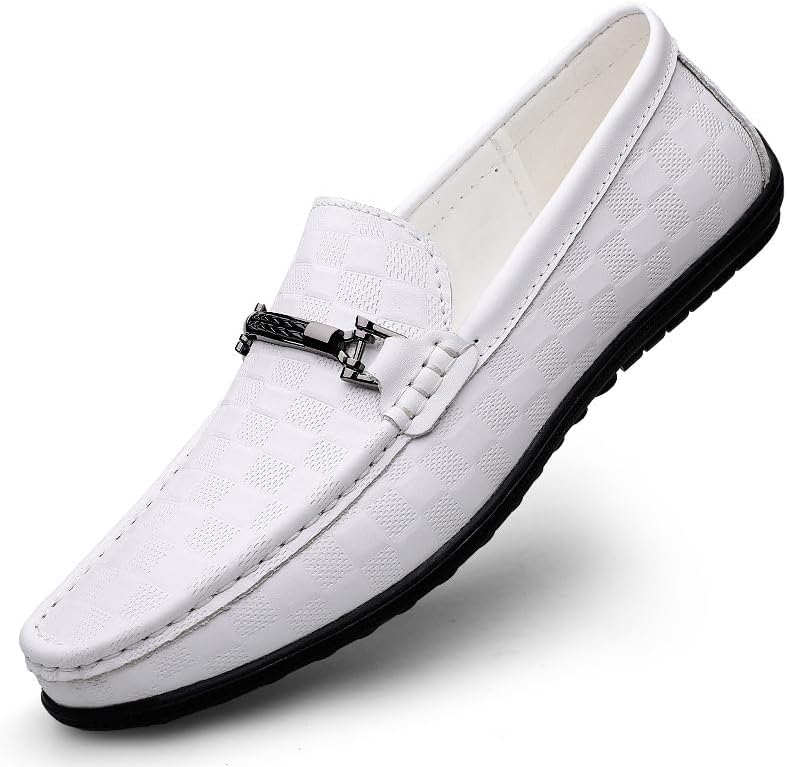 Мужские лоферы из натуральной кожи, мокасины без шнурков, повседневные, комфортные, мягкие, дышащие, весенние и летние тапочки Generic, белый
Мужские лоферы из натуральной кожи, мокасины без шнурков, повседневные, комфортные, мягкие, дышащие, весенние и летние тапочки Generic, белый