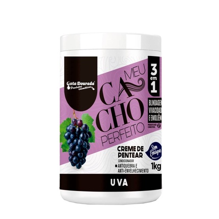 Несмываемый крем My Perfect Curl Виноград 1 кг Gota Dourada
Несмываемый крем My Perfect Curl Виноград 1 кг Gota Dourada