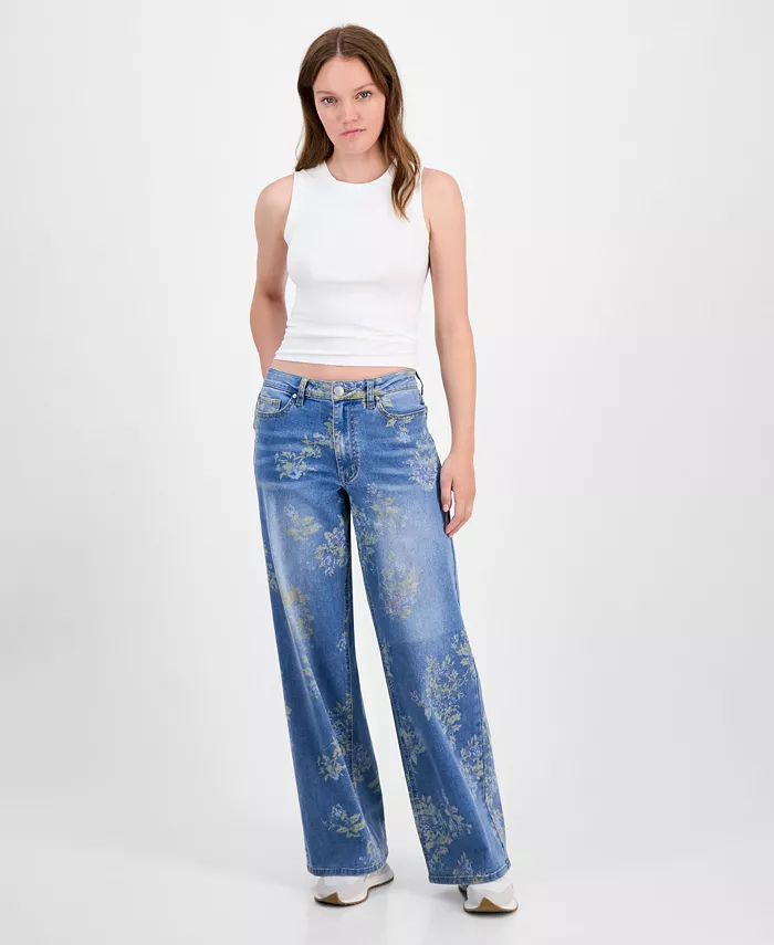 Джинсы Ultra 90-х с цветочным принтом для юниоров Madden Girl, синий
Джинсы Ultra 90-х с цветочным принтом для юниоров Madden Girl, синий