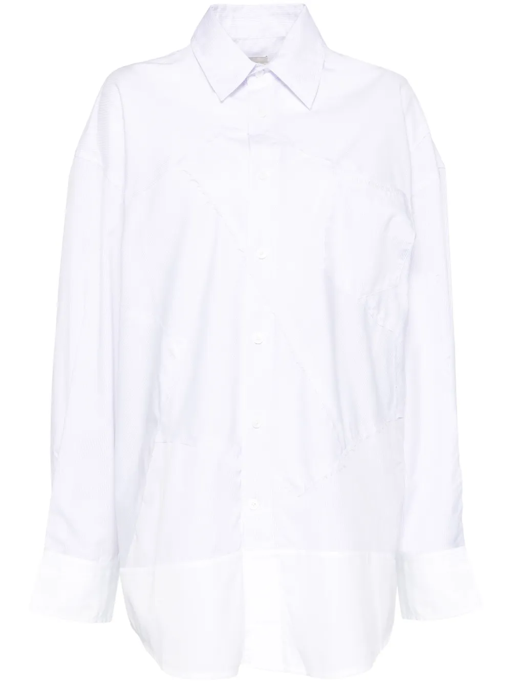 Рубашка с вышитым логотипом Feng Chen Wang, белый
Рубашка с вышитым логотипом Feng Chen Wang, белый