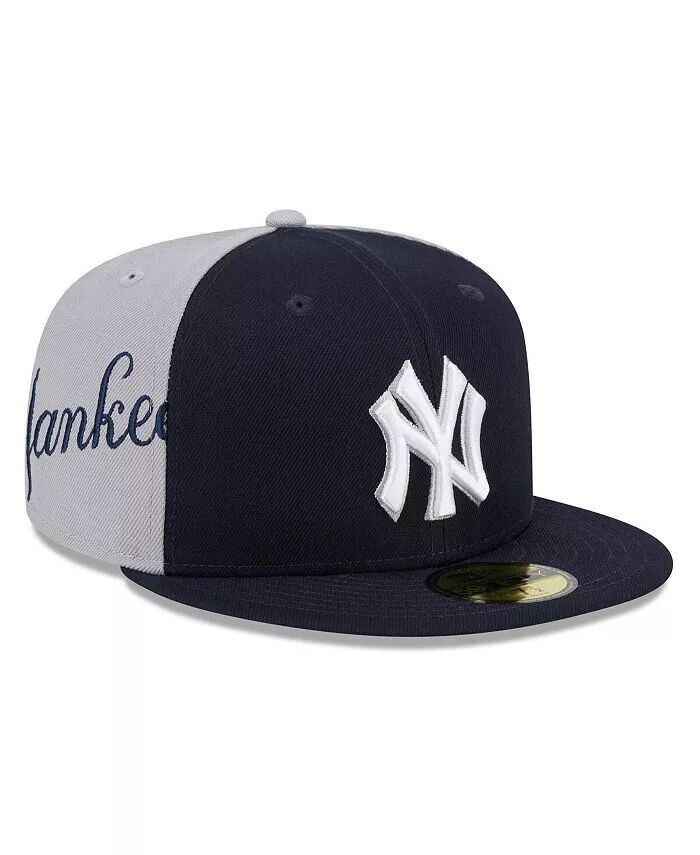 Мужская темно-синяя/серая облегающая шляпа New York Yankees Gameday Sideswipe 59Fifty New Era, синий
Мужская темно-синяя/серая облегающая шляпа New York Yankees Gameday Sideswipe 59Fifty New Era, синий