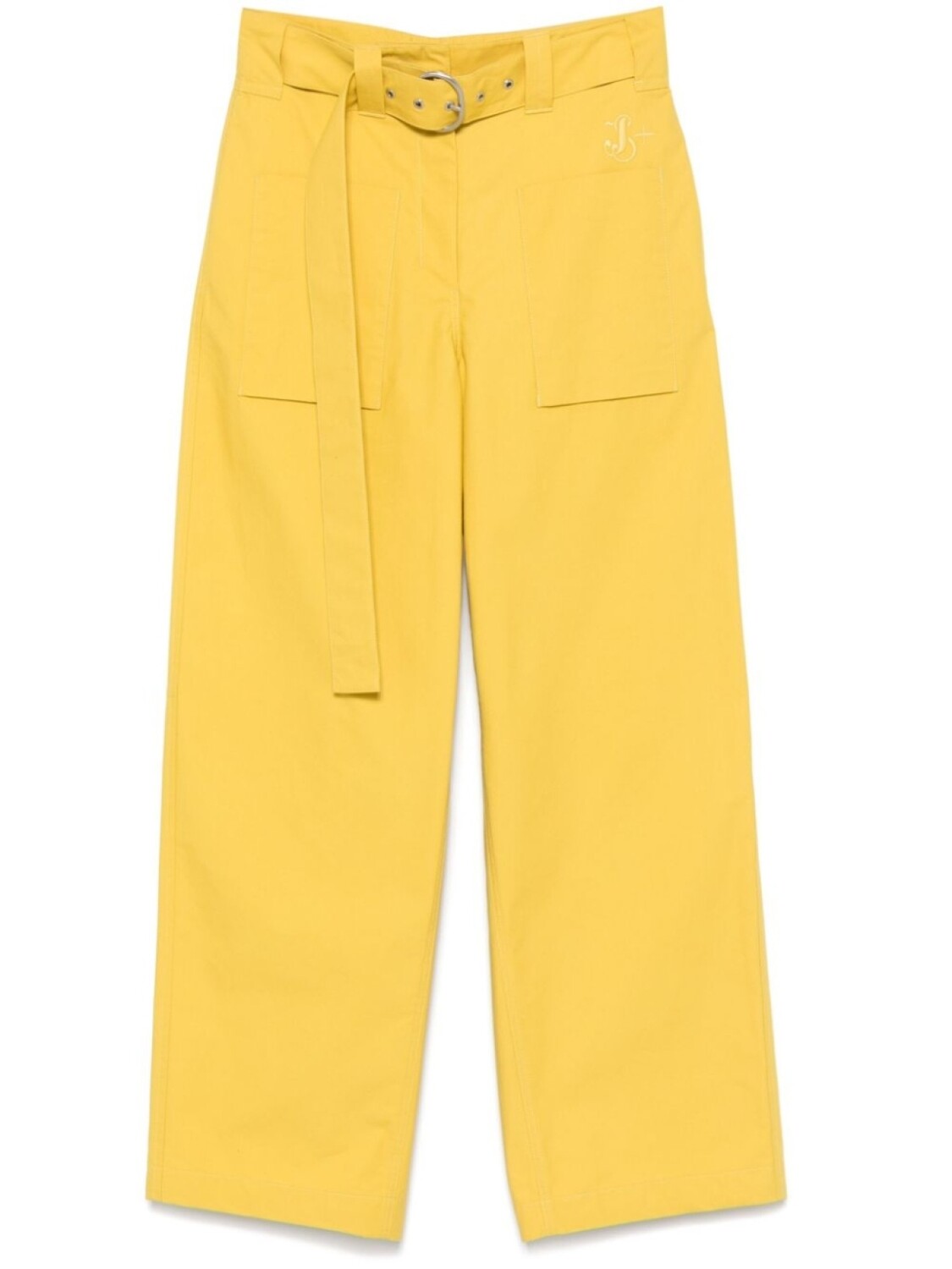 Брюки с поясом Jil Sander, желтый
Брюки с поясом Jil Sander, желтый