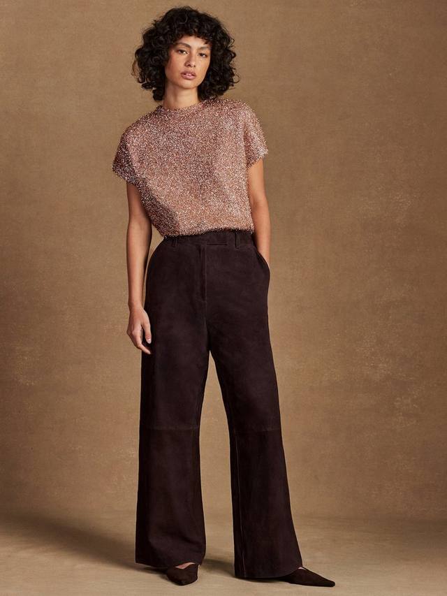 Футболка из блестящей трикотажной ткани Ro&Zo, Bronze
Футболка из блестящей трикотажной ткани Ro&Zo, Bronze