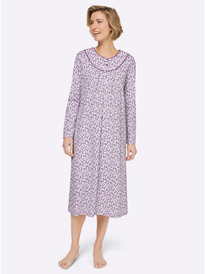 Ночная рубашка с сиреневым принтом WITT WEIDEN
Ночная рубашка с сиреневым принтом WITT WEIDEN