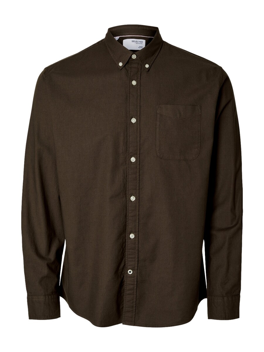 Рубашка на пуговицах классического кроя SELECTED SLHMAT, коричневый
Рубашка на пуговицах классического кроя SELECTED SLHMAT, коричневый