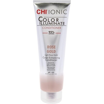 CHI Ionic Color Illuminate Кондиционер для улучшения цвета розового золота 251 мл
CHI Ionic Color Illuminate Кондиционер для улучшения цвета розового золота 251 мл