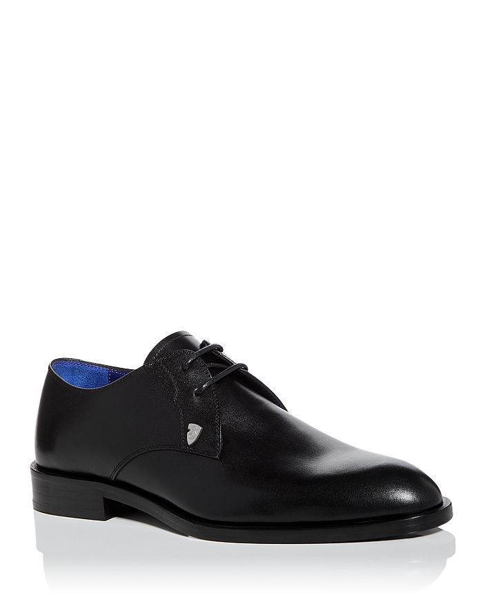 Мужские кожаные туфли Carlyle Derby Burberry, черный
Мужские кожаные туфли Carlyle Derby Burberry, черный