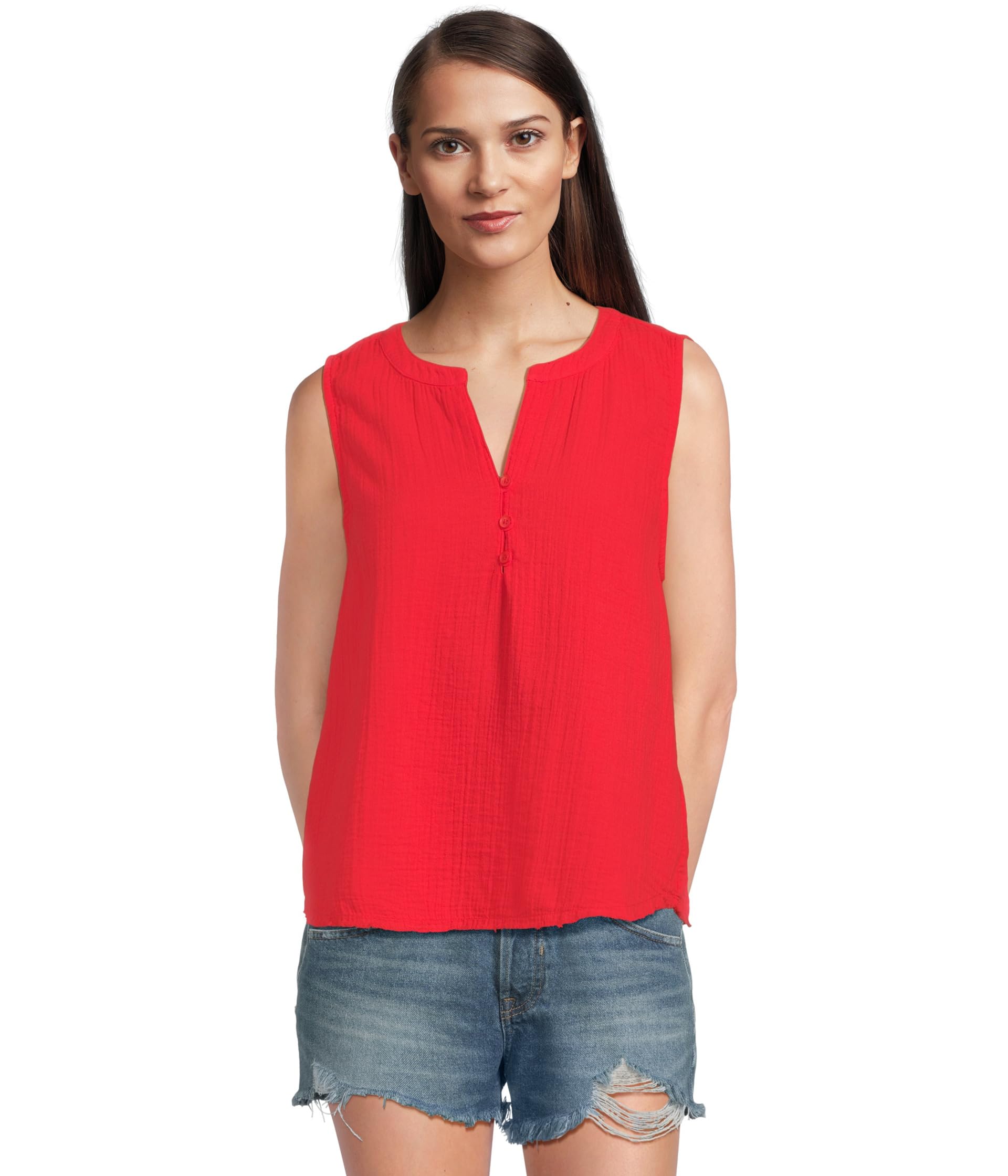 Топ Mod-o-doc Swing Henley Tank, Rich Apple
Топ Mod-o-doc Swing Henley Tank, Rich Apple