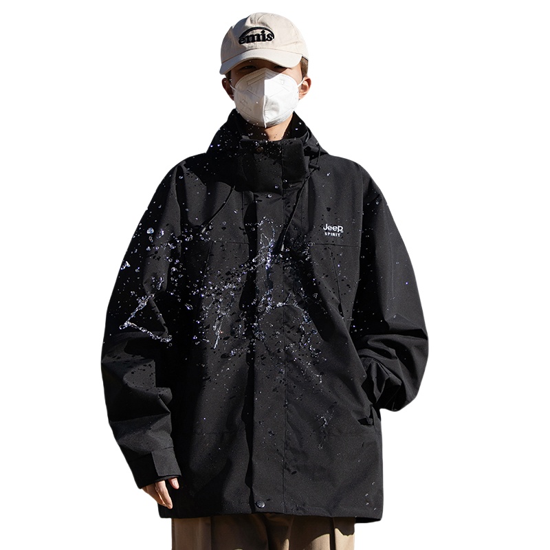 JEEP SPIRIT Ветровка Unisex, Black 3-In-1 (Detachable Inner)
JEEP SPIRIT Ветровка Unisex, Black 3-In-1 (Detachable Inner)