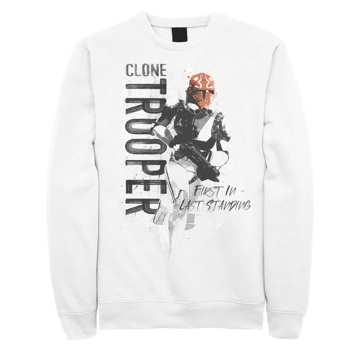 Мужской свитшот с рисунком солдата «Войн клонов» Star Wars
Мужской свитшот с рисунком солдата «Войн клонов» Star Wars