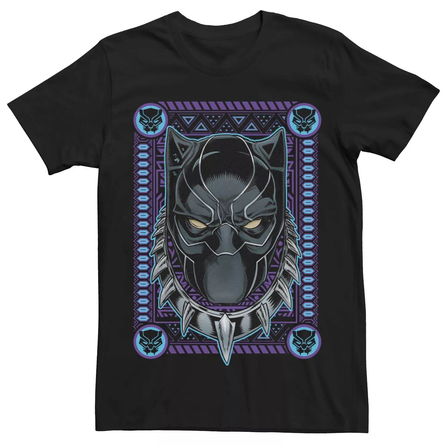 Мужская футболка с плакатом и карточкой Marvel Black Panther Licensed Character
Мужская футболка с плакатом и карточкой Marvel Black Panther Licensed Character