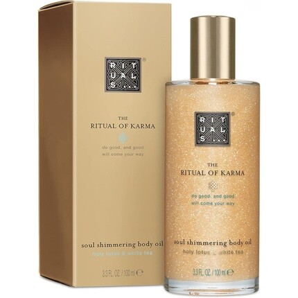 Rituals Масло для тела Karma Soul Shimmering 100 мл Holy Lotus и органический белый чай
Rituals Масло для тела Karma Soul Shimmering 100 мл Holy Lotus и органический белый чай