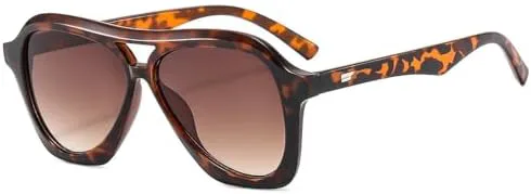 Женские овальные солнцезащитные очки в стиле ретро с двойным дужком, усовершенствованные и универсальные, модные мужские солнцезащитные очки UV400 MTZJH, Leopard
Женские овальные солнцезащитные очки в стиле ретро с двойным дужком, усовершенствованные и универсальные, модные мужские солнцезащитные очки UV400 MTZJH, Leopard