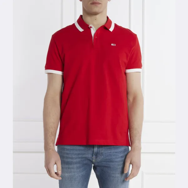 Рубашка поло стандартного кроя с однотонными краями Tjm reg Tommy Hilfiger, красный
Рубашка поло стандартного кроя с однотонными краями Tjm reg Tommy Hilfiger, красный