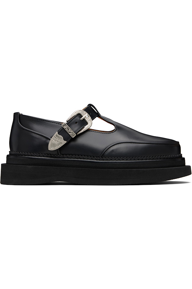 Лоферы из жесткой кожи Toga Virilis, черный
Лоферы из жесткой кожи Toga Virilis, черный