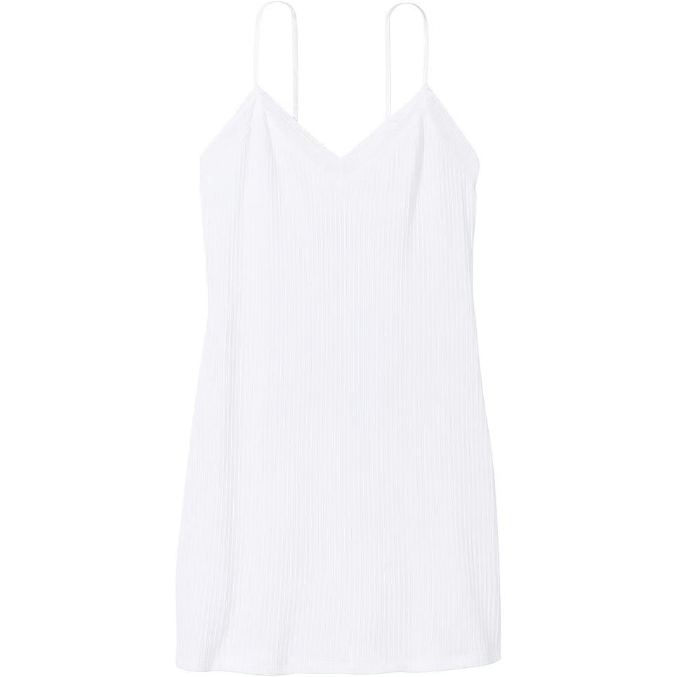 Victoria's Secret Розовое/белое женское короткое платье-комбинация с кружевной отделкой Pointelle
Victoria's Secret Розовое/белое женское короткое платье-комбинация с кружевной отделкой Pointelle