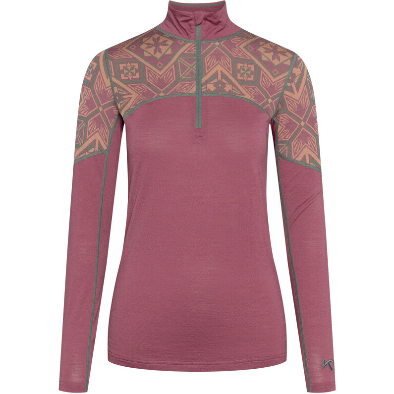 Женская рубашка Eloise с молнией до половины и длинным рукавом Kari Traa, фиолетовый
Женская рубашка Eloise с молнией до половины и длинным рукавом Kari Traa, фиолетовый