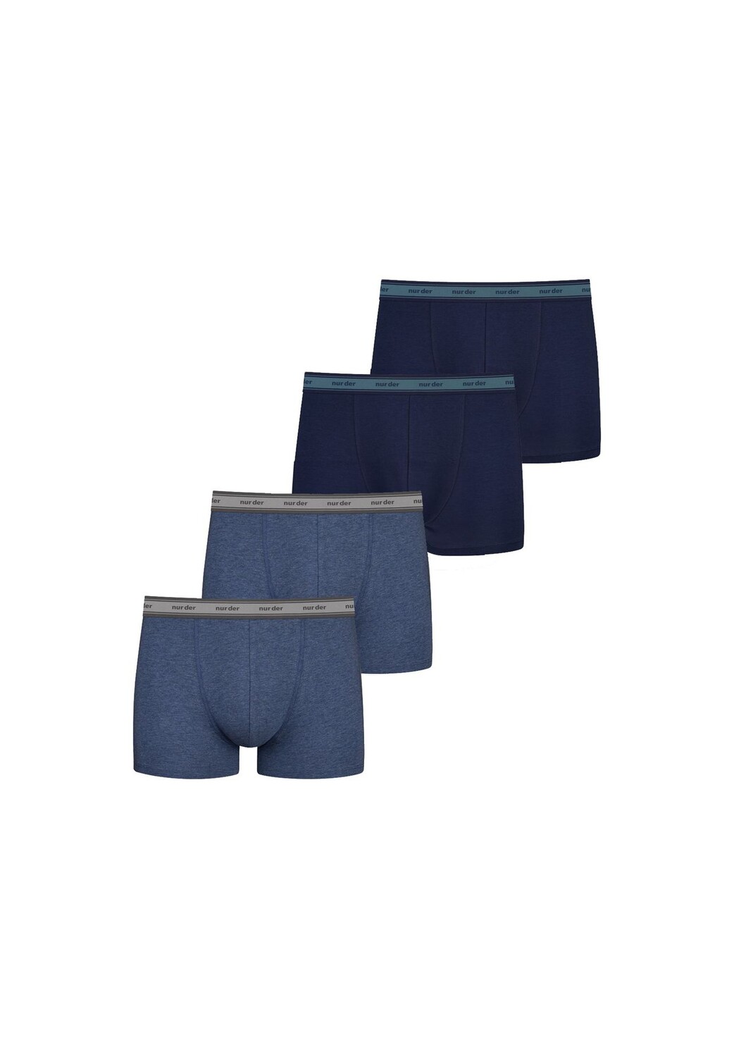 Боксеры в стиле ретро из органического хлопка Nur der, цвет Blau/blaumelange
Боксеры в стиле ретро из органического хлопка Nur der, цвет Blau/blaumelange