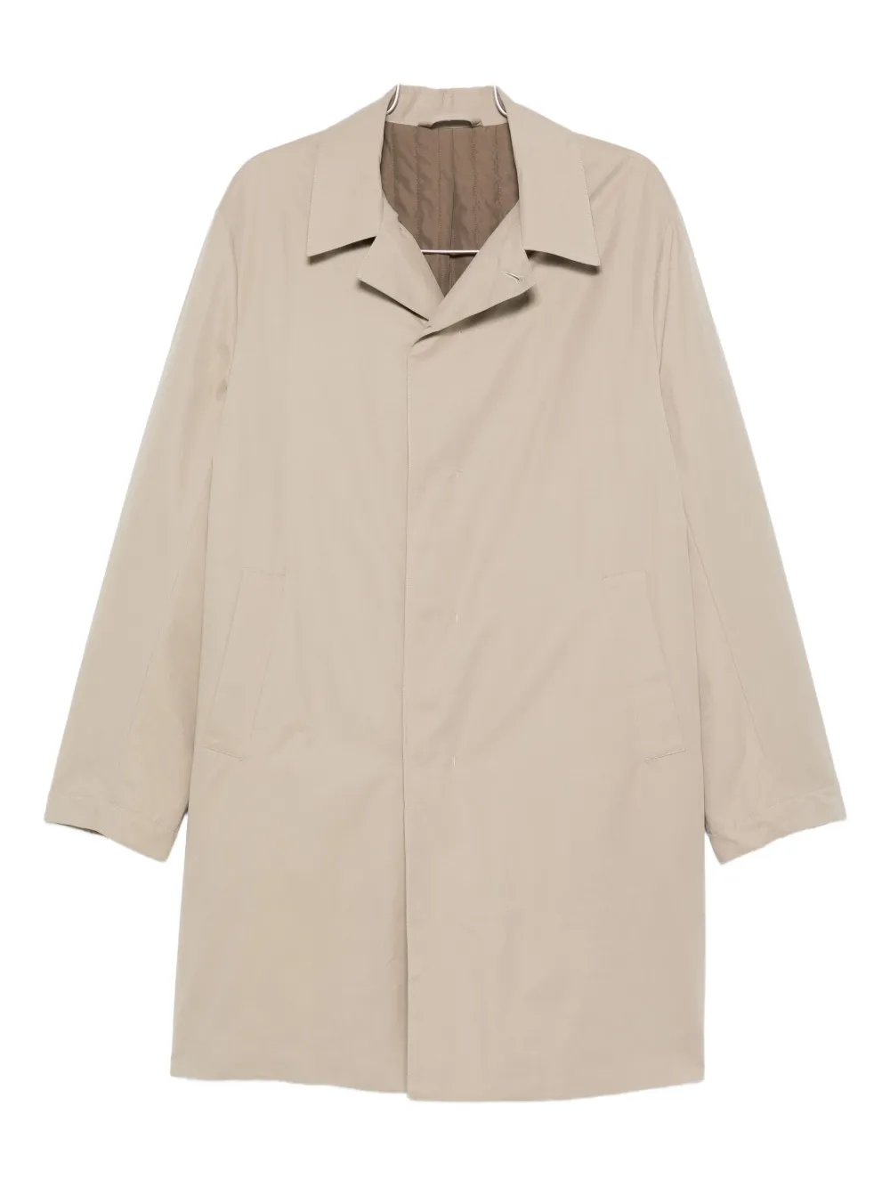 Однобортное пальто Tintoria Mattei, нейтральный 
Однобортное пальто Tintoria Mattei, нейтральный